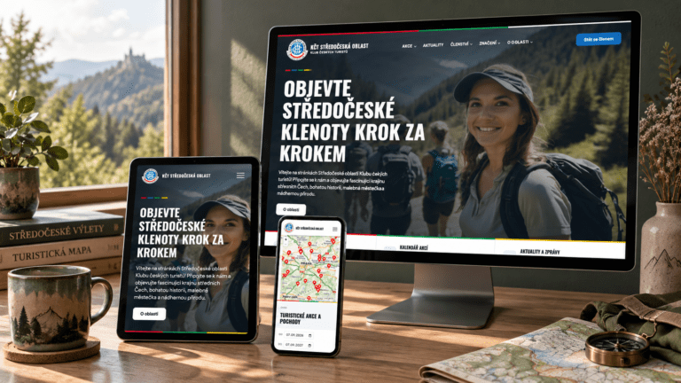 Nová generace webů KČT: šablona ve verzi 2 je tu pro všechny odbory i oblasti