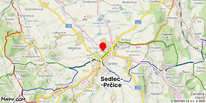 Mapa k akci Čertova Podkova