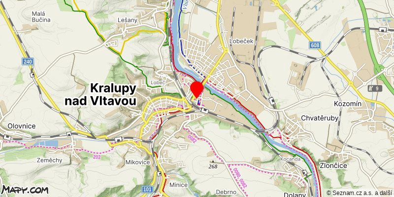 Mapa k akci Do Okoře bez oře