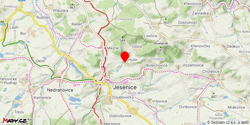 Mapa k akci Novoroční čtyřlístek