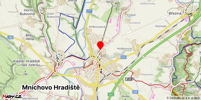 Mapa k akci Zásadně na Zásadku