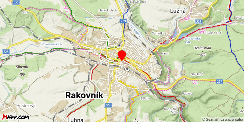 Mapa k akci Putování za mistrem Janem