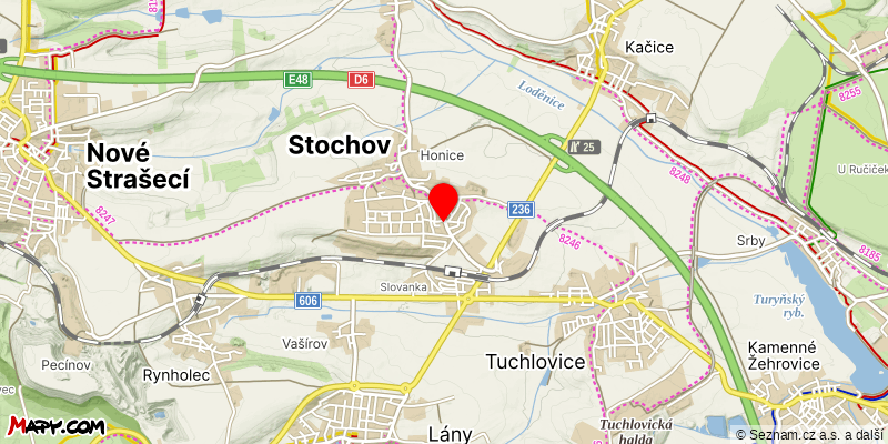 Mapa k akci Ze Stochova do Křivoklátských lesů