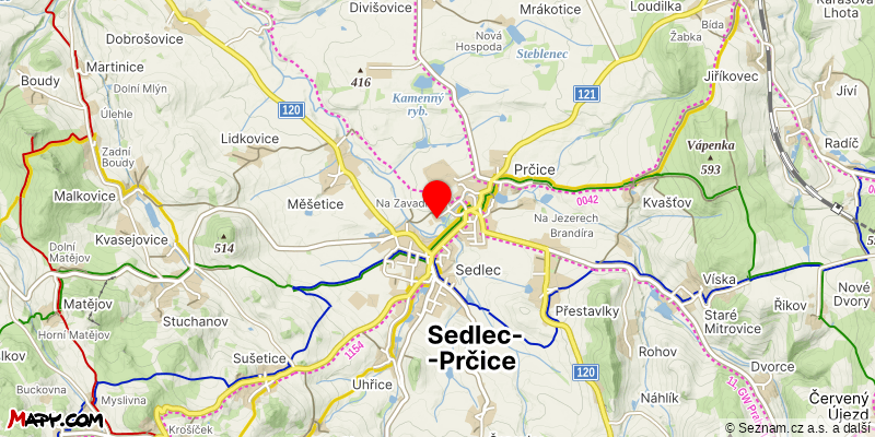 Mapa k akci Čertova Podkova