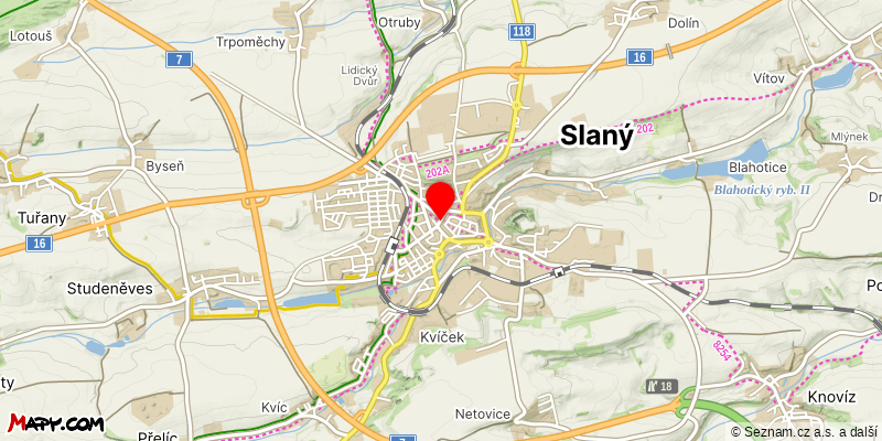 Mapa k akci Tříkrálový pochod