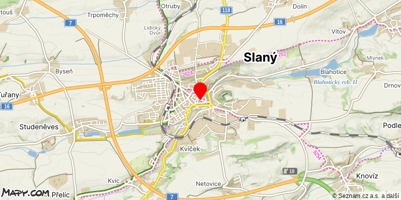 Mapa k akci Tříkrálový pochod