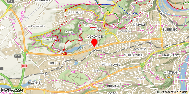 Mapa k akci Tříkrálová Okoř