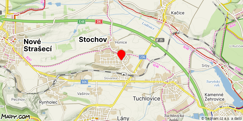 Mapa k akci Ze Stochova do Křivoklátských lesů