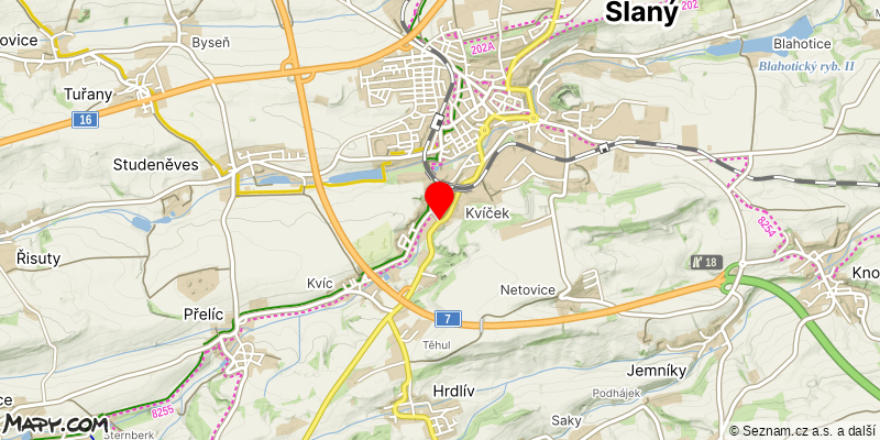Mapa k akci Po stopách dřevěných zvoniček na Slánsku – Wooden Bell Tower Walk