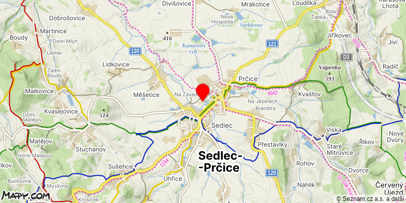 Mapa k akci Čertova Podkova